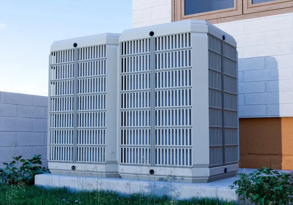 Accolade technician completing a ductless mini-split AC installation in a Surrey BC home
